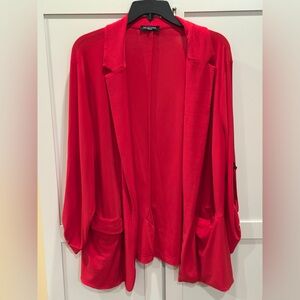 Notations Bold Red Women's Cardigan 15% off bundles of 2 or more !!!!